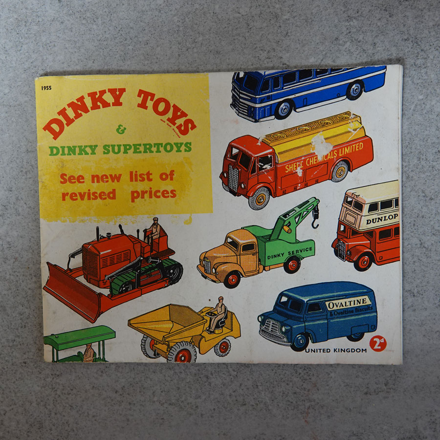  Dinky Catalogue 1955 UK Issue No Dealer Stamp