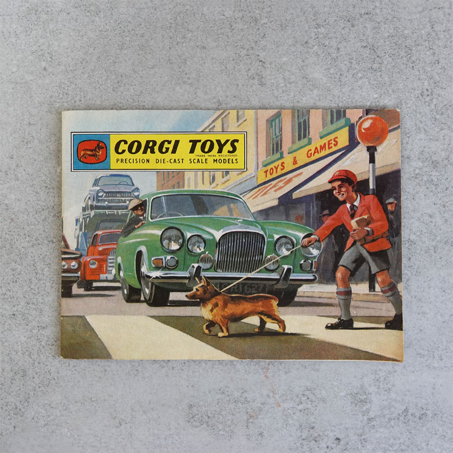 Corgi Toys 1963-1964 Catalogue #1 Red Cap and Blazer Version