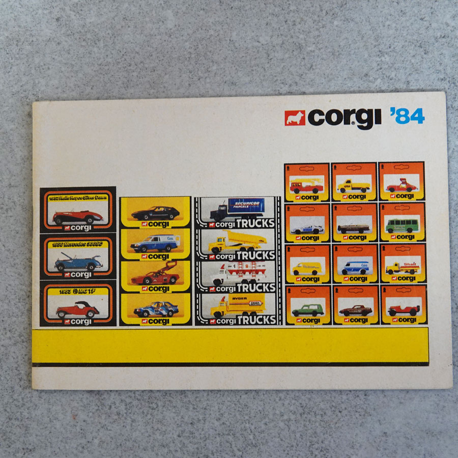 Corgi Toys 1984 Catalogue