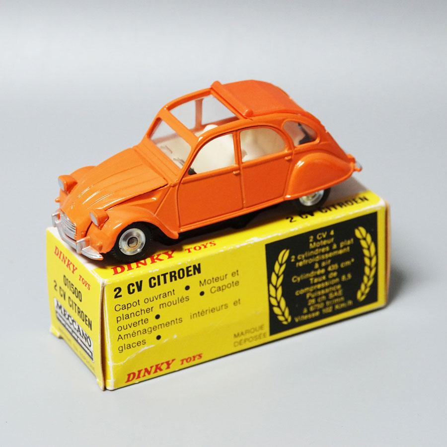 Dinky 011500 Citroen 2CV In Orange 