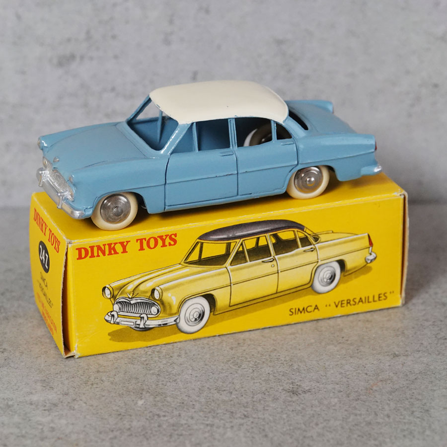 Dinky 24Z Simca Versailles Blue & Cream 2nd type