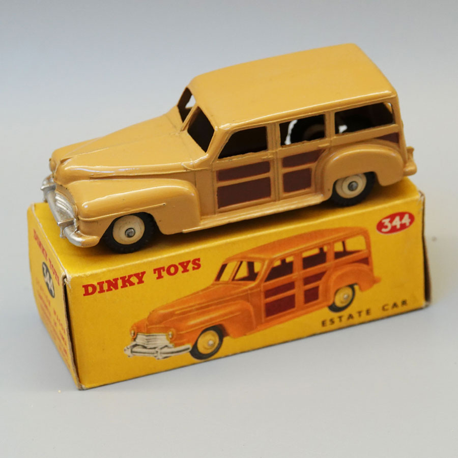 Dinky 344 Plymouth Estate Car With Large Writting To The Base