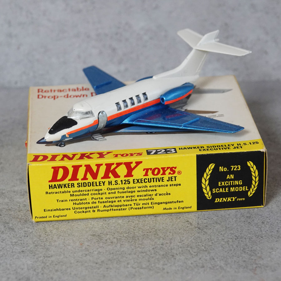 Dinky 723 Hawker Siddeley HS 125 Executive Jet