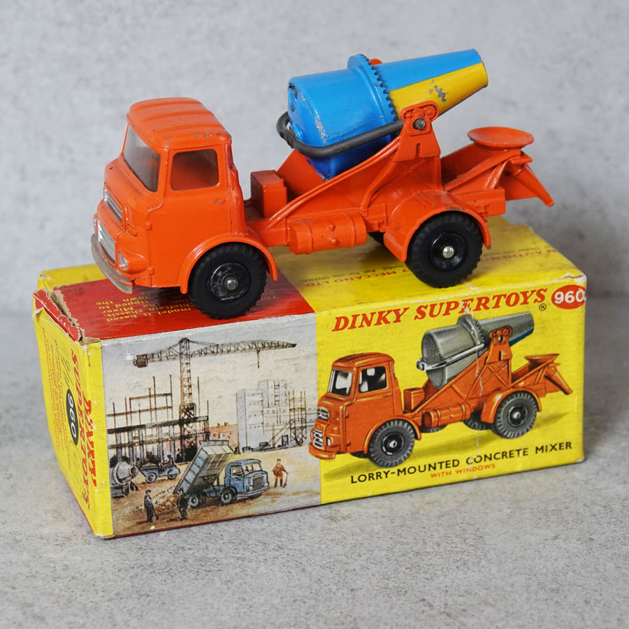 Dinky 960 Lorry Mounted Concrete Mixer Picture Box