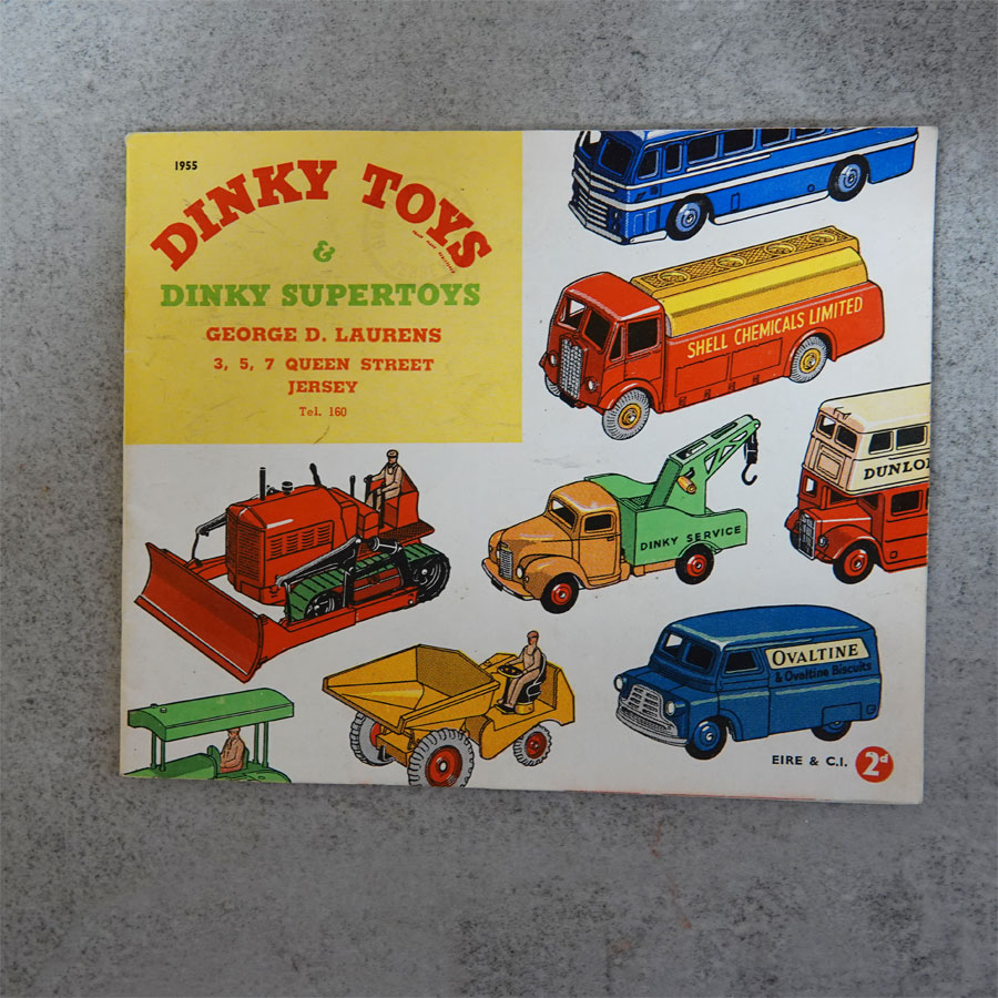 Dinky Catalogue 1955 Eire & C.I Issue George D Laurent Jersey