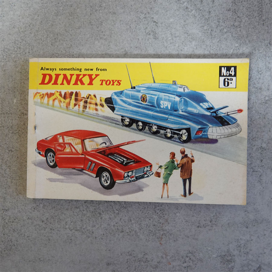 Dinky Toys Catalogue No 4 1968 Dealer Stamped BEUZEVALS JERSEY