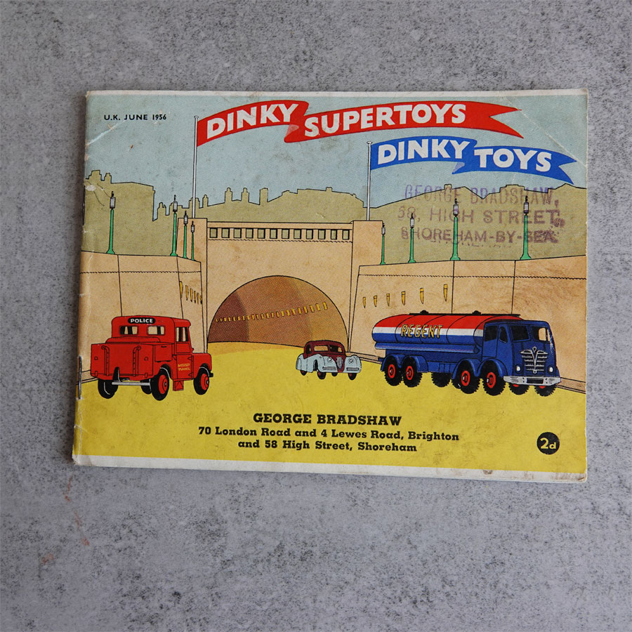 Dinky Toys Catalogue UK June 1956 GEORGE BRADSHAW