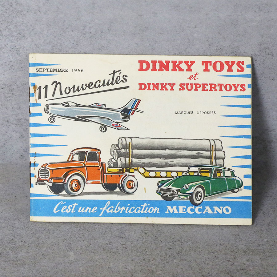 Dinky Toys French Catalogue September 1956 Shop Stamped